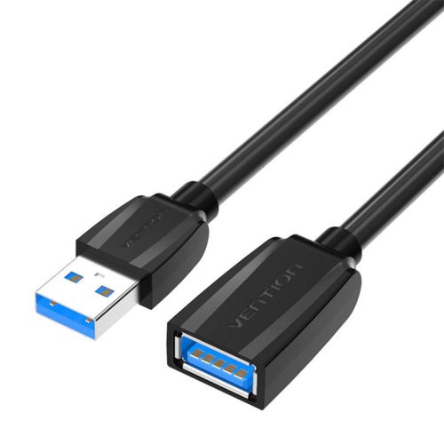 Extension Cable USB 3.0 male USB to female USB Vention VAS-A45-B150 1.5m (Black)