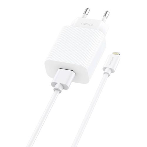 Charger Foneng EU28 2.4A + USB-A to Lighning cable