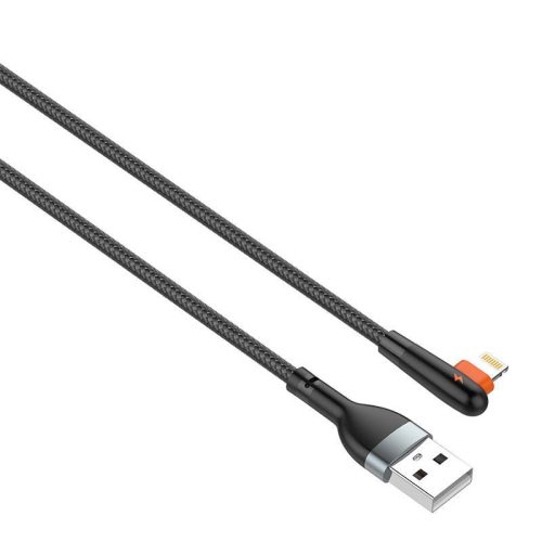 Cable USB to Lightning LDNIO LS561, 2.4A, 1m (black)