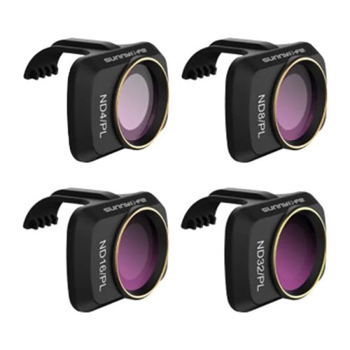 4 darabos szűrőkészlet ND-PL 4/8/16/32 Sunnylife a DJI Mini 2 SE / Mini 2 számára (MM-FI9255)