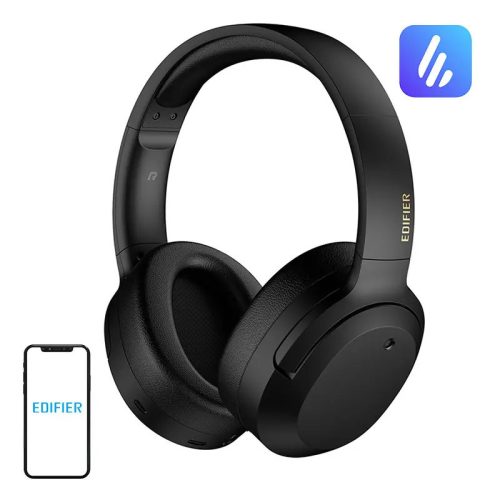 Edifier W820NB Plus Wireless Headphones, ANC (black)