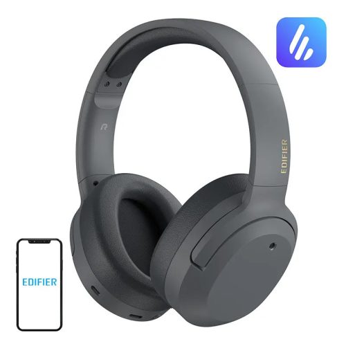 Edifier W820NB Plus Wireless Headphones, ANC (grey)