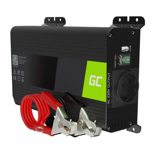 Green Cell Inverter 12V to 230V 300W/600W voltage converter (pure sine wave)