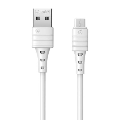 Cable USB Micro Remax Zeron, 1m, 2.4A (white)