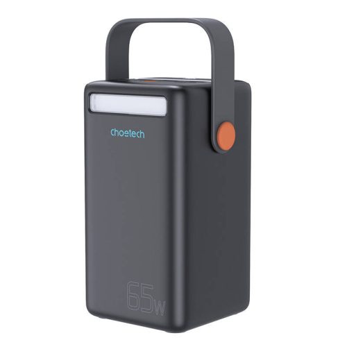 Mini tápegység, powerbank Choetech B664 50000mAh 65W (fekete)