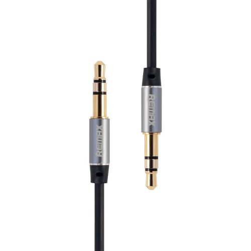 Mini jack 3.5mm AUX cable Remax RL-L100 1m (black)