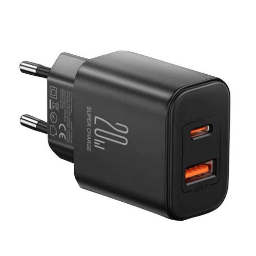 Charger Flash Joyroom  JR-TCF05, (EU) 20W A+C (black)