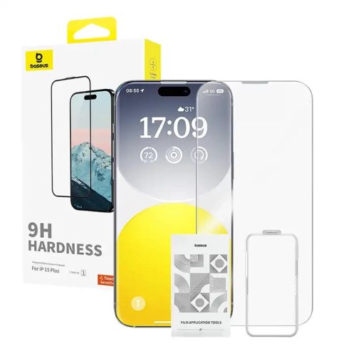 Baseus Diamond edzett üvegfólia 0,3 mm iPhone 15 Plus