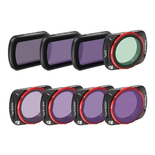 Freewell DJI Osmo Pocket 3 8 db-os szűrő készlet
