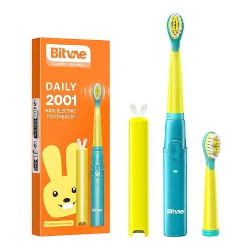 Sonic toothbrush with replaceable tip BV 2001 (blue/yellow)