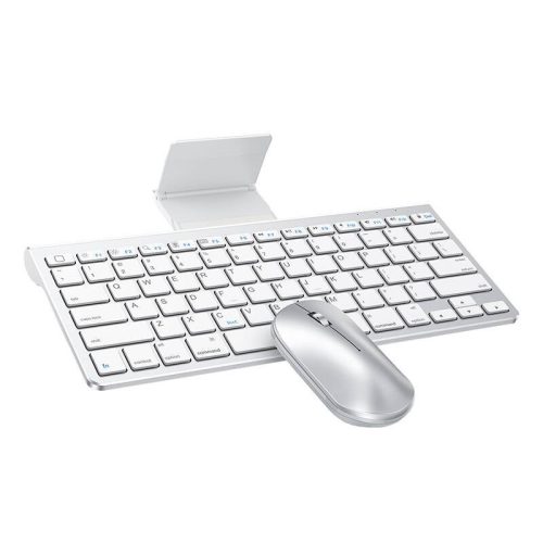 Mouse and keyboard combo for IPad/IPhone Omoton KB088 (silver)