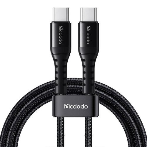 Cable USB-C to USB-C Mcdodo CA-5640, 60W, 0.2m (black)