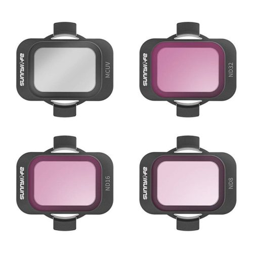 Set of 4 filters Sunnylife MCUV, ND8/16/32 for DJI Avata 2