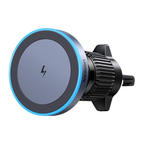 Magnetic car holder with inductive charger Ugreen W525, for air vent, 15W (black)