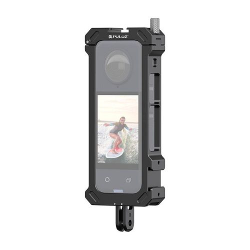 Metal protective cage PULUZ with tripod adapter for Insta360 X4