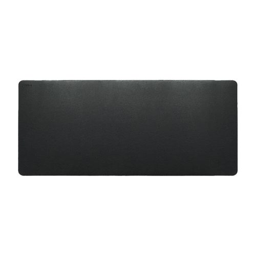 Monochrome leather mouse pad MIIIW (Black)