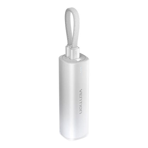 Powerbank 5000mAh Vention FHWM0 20W + kabel USB-C do lightning (szary)