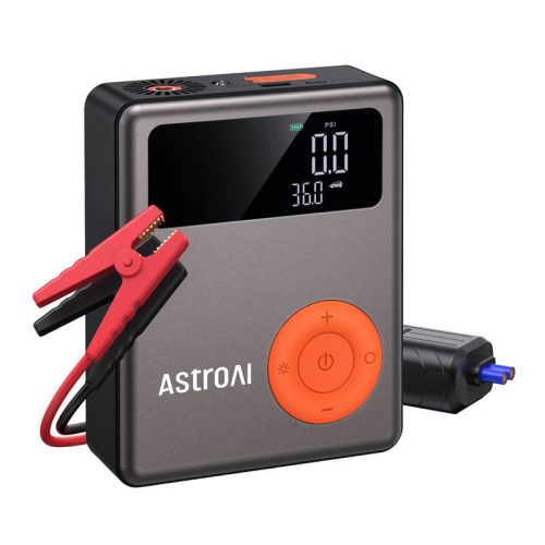 4 az 1-ben Jump starter + Gumiabroncs felfújó + Power bank AstroAI DK-MF139