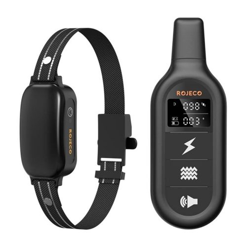Rojeco 1000M PD521 elektromos ugató nyakörv (fekete)