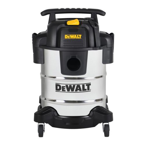 DeWALT DXV25S száraz-nedves porszívó, rozsdamentes váz, 25 liter, 15 Kpa, 37,8 l/s