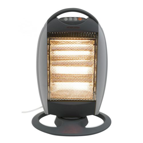 Home KF 21 álló elektromos halogén hősugárzó fűtőtest, 400W/800W/1200W, oszcillálás