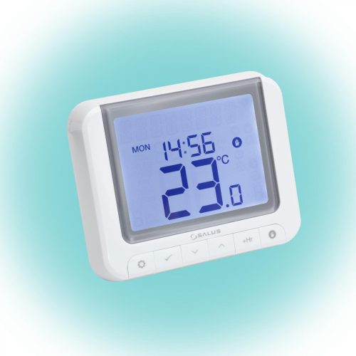 SALUS RT520 vezetékes szobatermosztát, Opentherm csatlakozó, kontaktus kimenet,LCD
