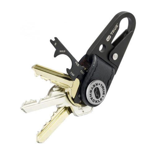 True Utility Keyshackle, TU921, 7 in 1, multifunkcionális szerszám, csavarhúzó,fekete