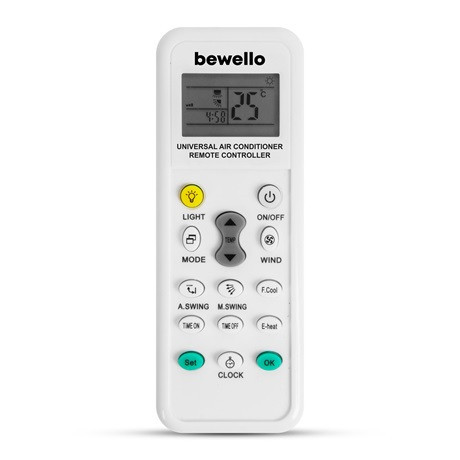 Bewello UNIVERZÁLIS LÉGKONDI TÁVIRÁNYÍTÓ BW4008