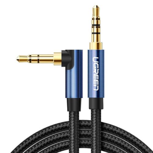 UGREEN 3.5mm mini jack AUX kábel, 1m (fekete)