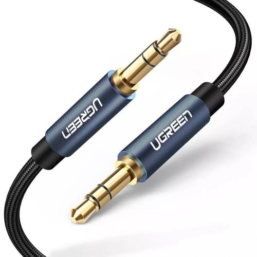 UGREEN AV122 3.5mm AUX mini jack kábel, 1.5m (fekete)