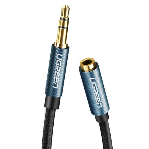 UGREEN AV118 3,5 mm-es jack AUX audio hosszabbító kábel, 1 m (kék)