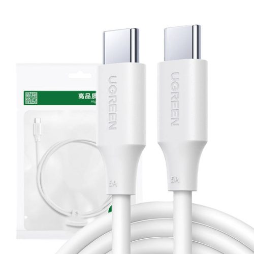 Cable USB-C to USB-C UGREEN 15171  0.5m (white)